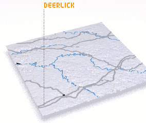 3d view of Deer Lick