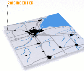 3d view of Raisin Center