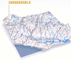 3d view of Vara de Roble