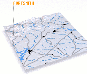 3d view of Fort Smith