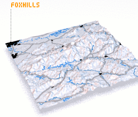 3d view of Fox Hills