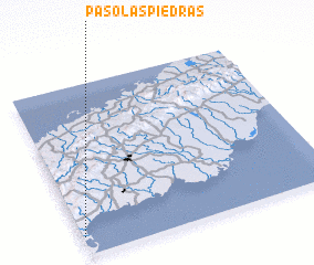 3d view of Paso las Piedras