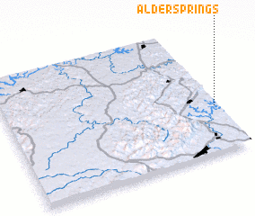 3d view of Alder Springs