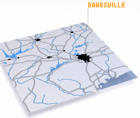 3d view of Dawesville