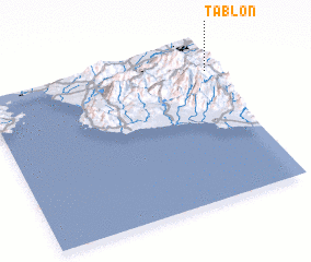 3d view of Tablón