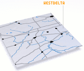 3d view of West Delta