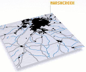 3d view of Marsh Creek