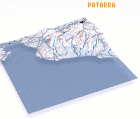 3d view of Patarrá