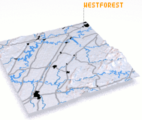 3d view of West Forest