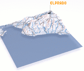 3d view of El Prado