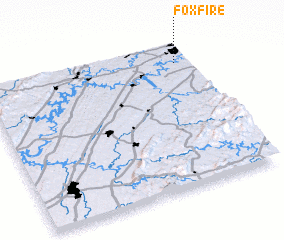 3d view of Fox Fire