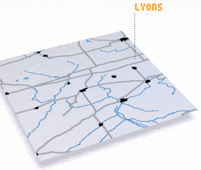 3d view of Lyons