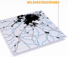 3d view of Weldons Crossroads