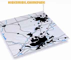 3d view of Huber Mobile Home Park