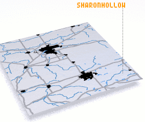 3d view of Sharon Hollow