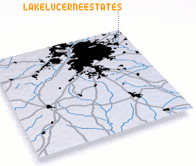 3d view of Lake Lucerne Estates