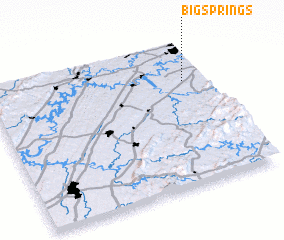 3d view of Big Springs