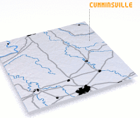 3d view of Cumminsville