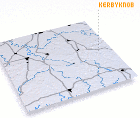 3d view of Kerby Knob