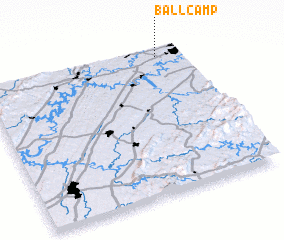 3d view of Ball Camp