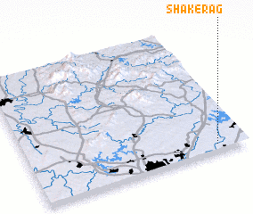 3d view of Shake Rag