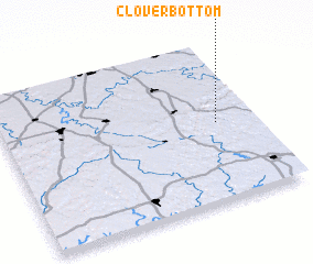 3d view of Clover Bottom