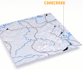 3d view of Cove Creek