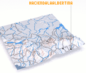 3d view of Hacienda La Albertina