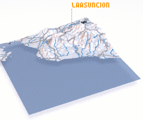 3d view of La Asunción