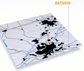 3d view of Batavia