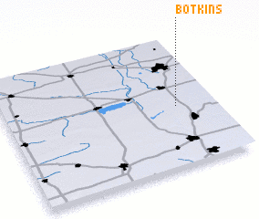 3d view of Botkins