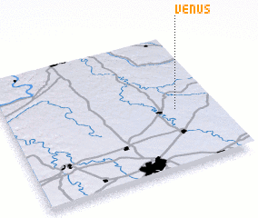 3d view of Venus