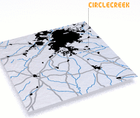 3d view of Circle Creek