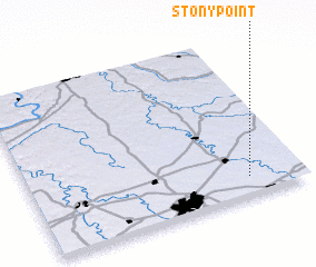 3d view of Stony Point