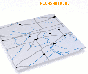 3d view of Pleasant Bend