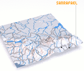 3d view of San Rafael