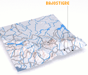 3d view of Bajos Tigre