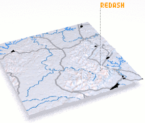 3d view of Red Ash