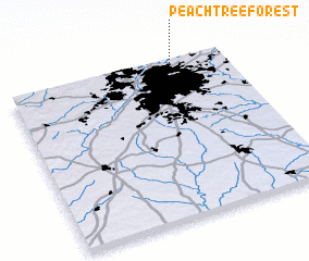 3d view of Peachtree Forest