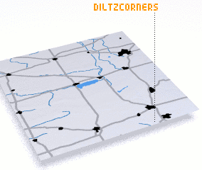 3d view of Diltz Corners