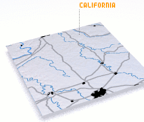 3d view of California