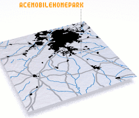 3d view of Ace Mobile Home Park