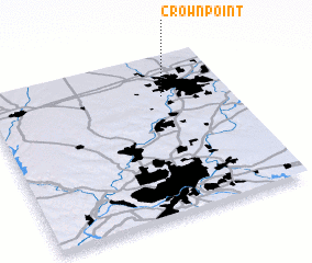 3d view of Crown Point