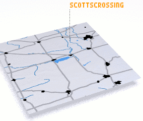 3d view of Scotts Crossing