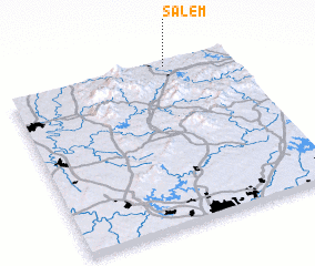 3d view of Salem