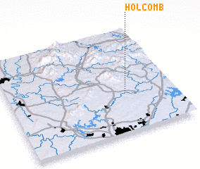 3d view of Holcomb