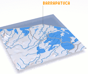 3d view of Barra Patuca