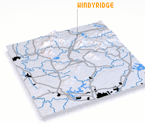 3d view of Windy Ridge