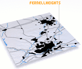 3d view of Fernell Heights