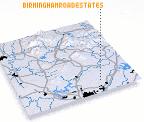 3d view of Birmingham Road Estates